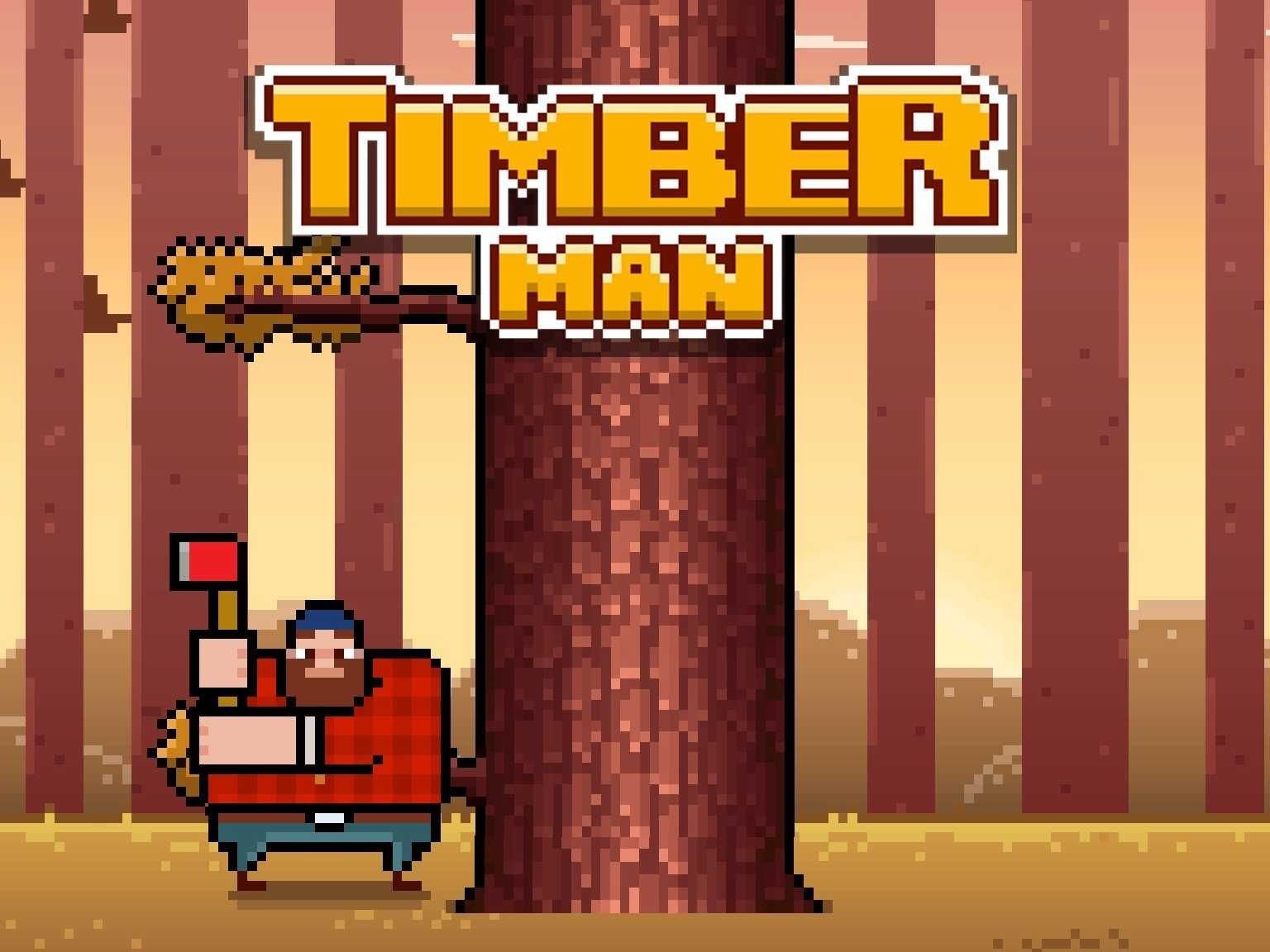 Timberman – Chop Fast, Don’t Get Crushed!