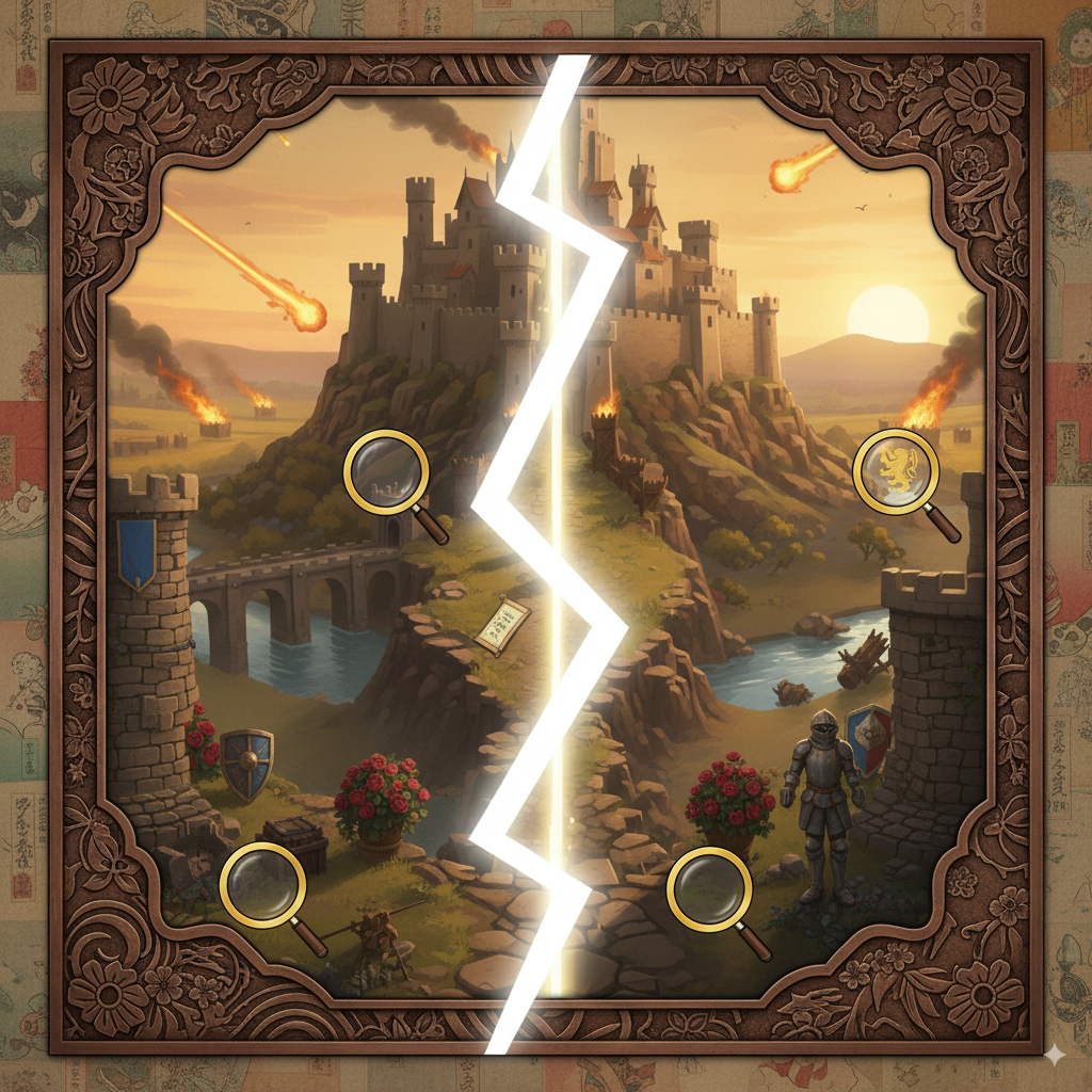 Medieval Castle Hidden Differences: Play 20 Levels Free Online